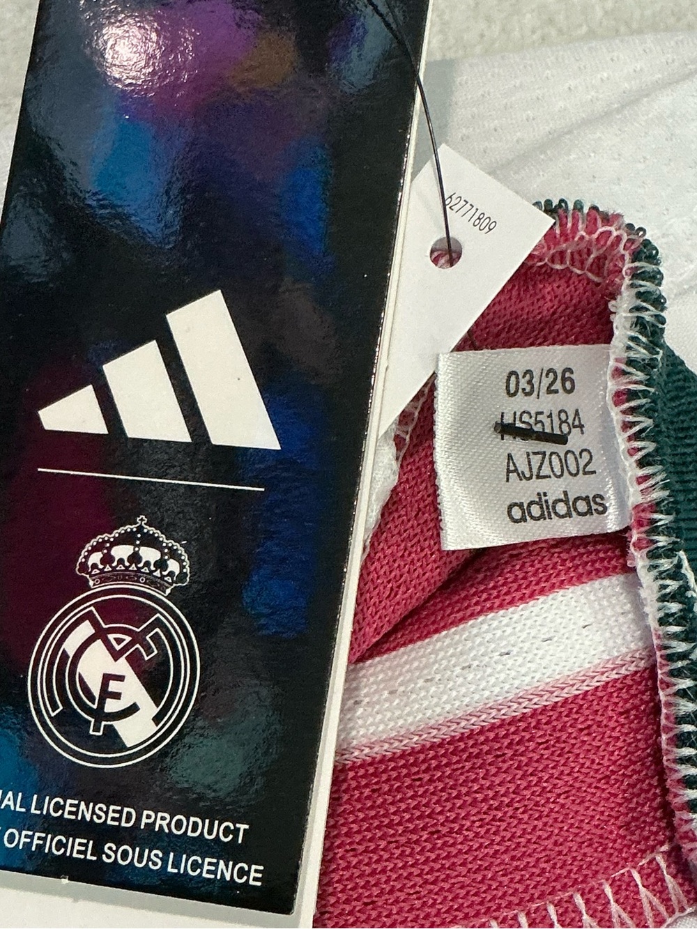 NWT Real Madrid 26-27 Home Jersey MBAPPE #10 Player Version Size Extra Large - Picture 6 of 15